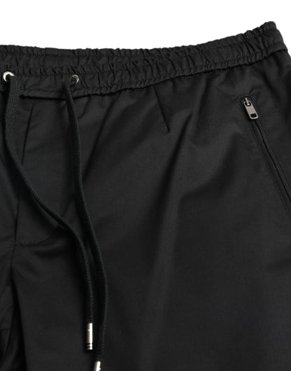 Pantalones jogger ajustados y elegantes de algodón de Dolce &amp; Gabbana