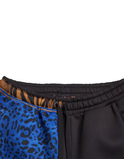 Pantalones deportivos elegantes con estampado de tigre de Dolce &amp; Gabbana