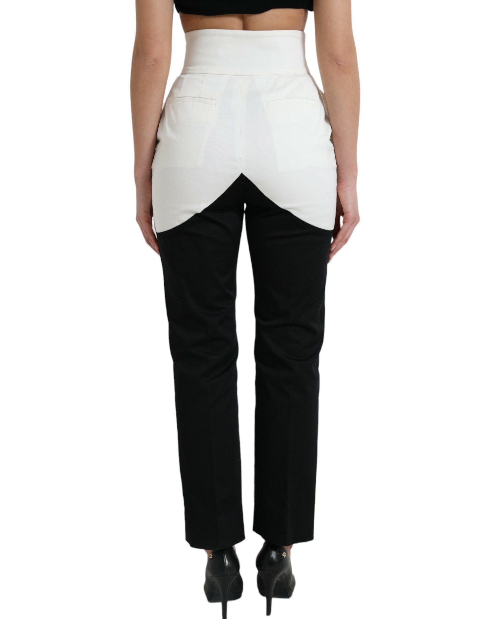 Dolce & Gabbana High Waist Tapered Chic Pants