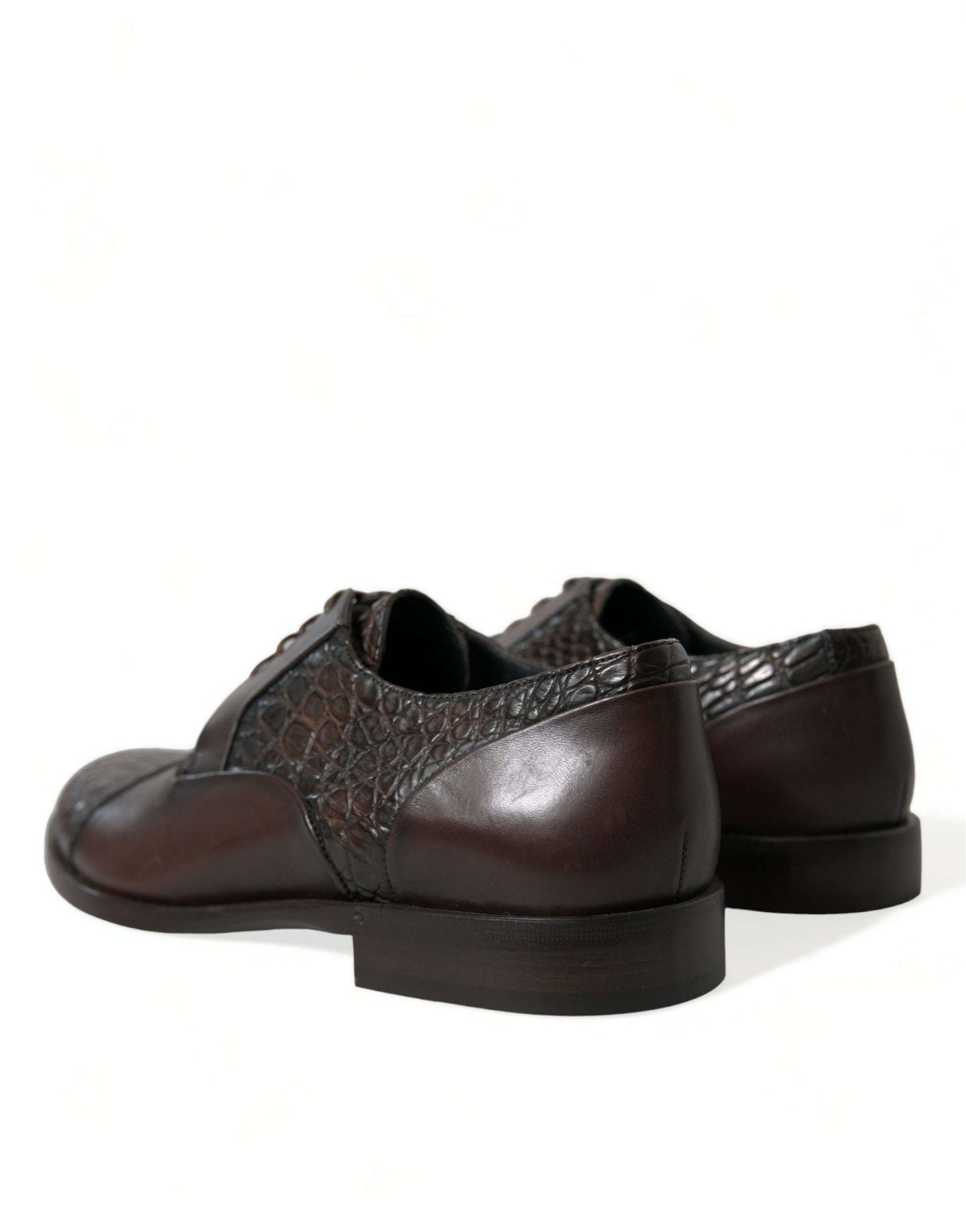 Zapatos de vestir elegantes de piel texturizada de estilo oxford de Dolce &amp; Gabbana