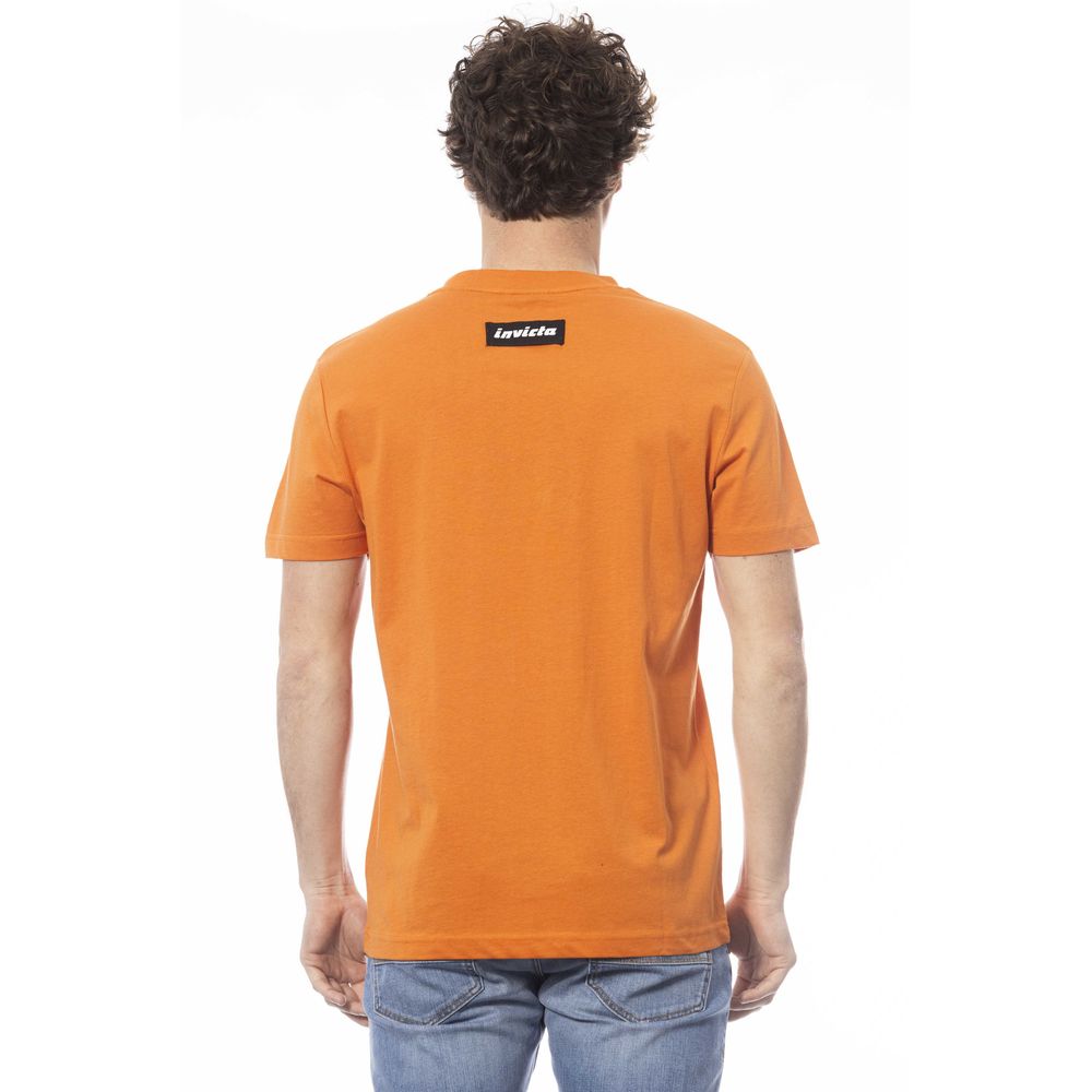 Camiseta de algodón naranja para hombre de Invicta