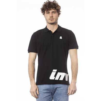 Polo de algodón negro para hombre de Invicta