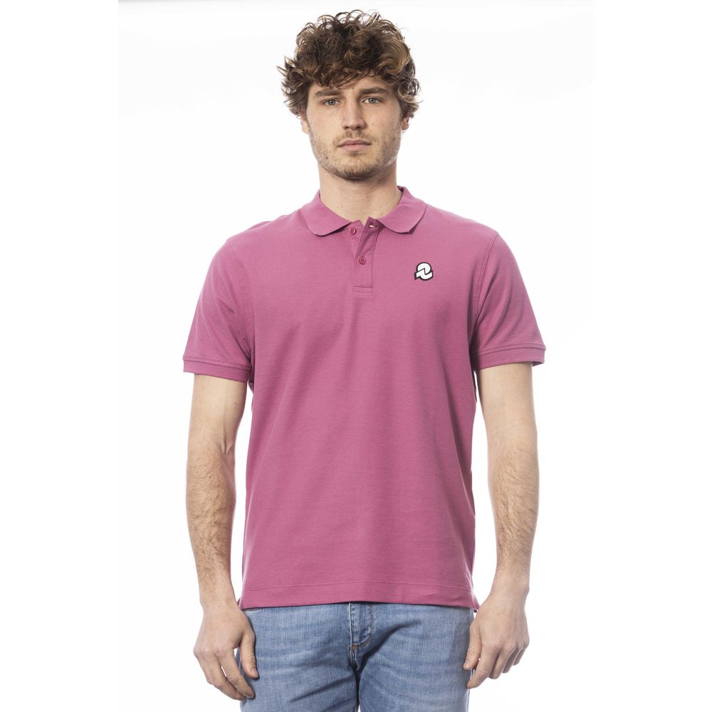 Polo de algodón morado para hombre de Invicta