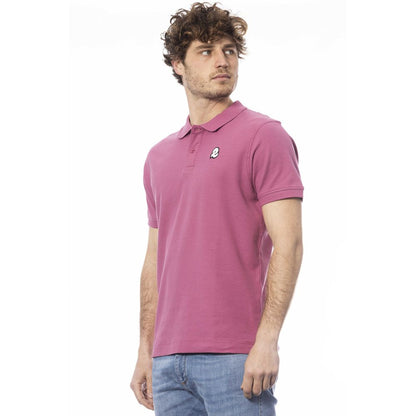 Polo de algodón morado para hombre de Invicta