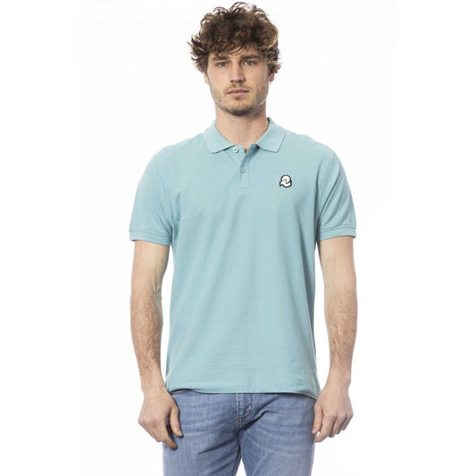 Polo de algodón azul claro para hombre de Invicta