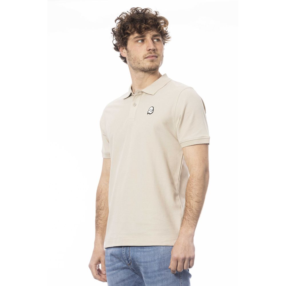 Polo de algodón beige para hombre de Invicta