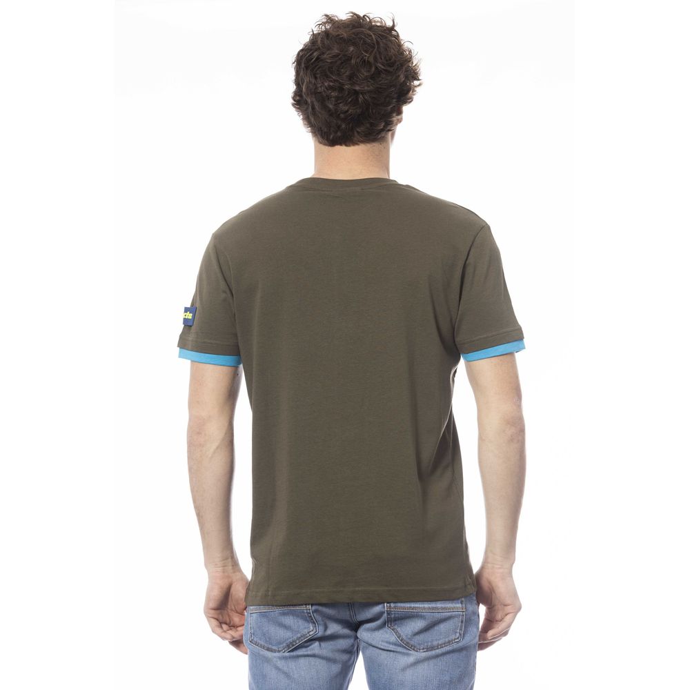 Camiseta de algodón verde Invicta para hombre