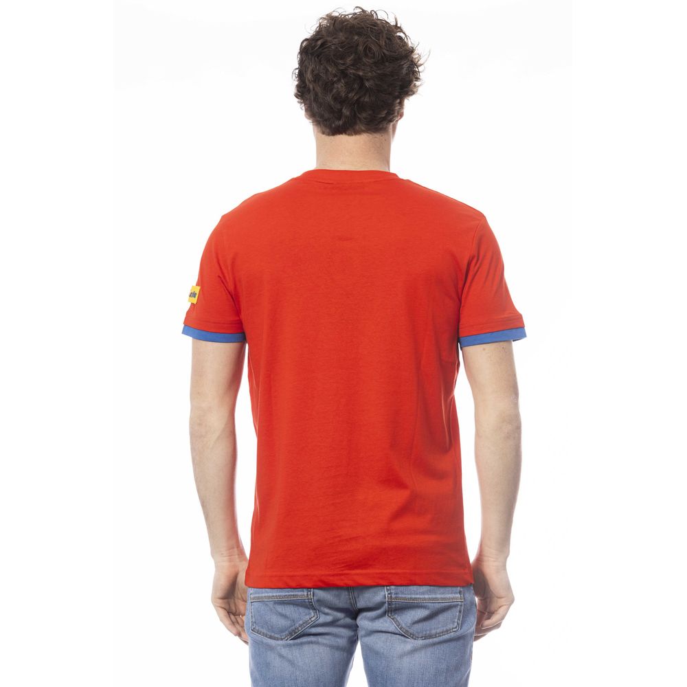 Camiseta de algodón roja Invicta para hombre