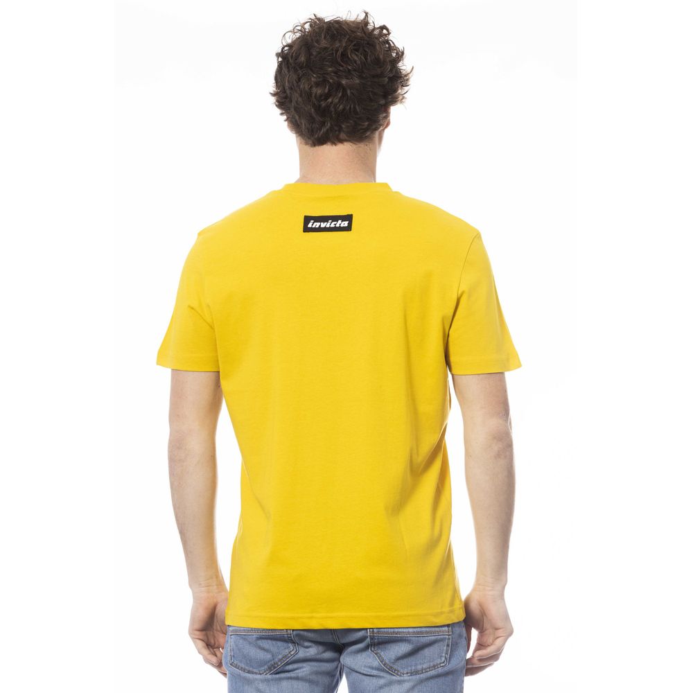 Camiseta de algodón amarilla para hombre de Invicta