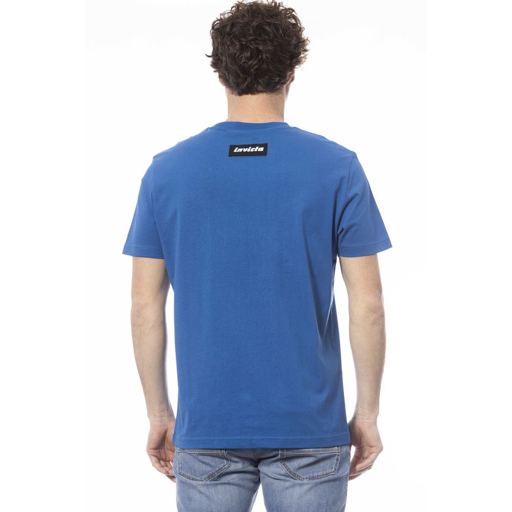 Camiseta de algodón azul Invicta para hombre