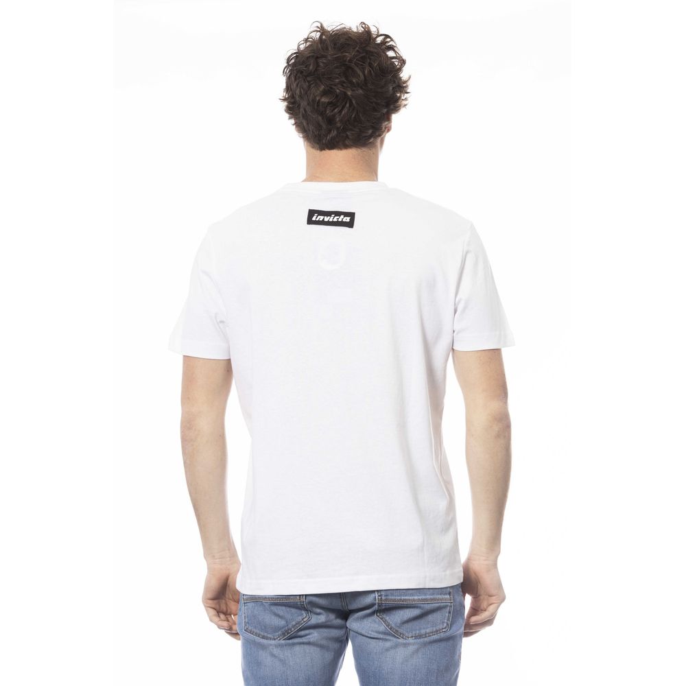 Camiseta de algodón blanca para hombre de Invicta