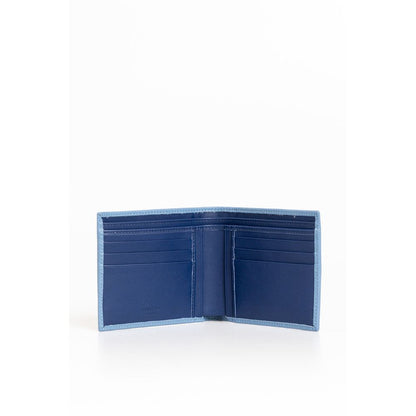 Cartera Trussardi de piel azul claro para hombre