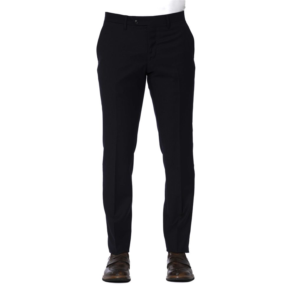Pantalones Trussardi de lana azul para hombre