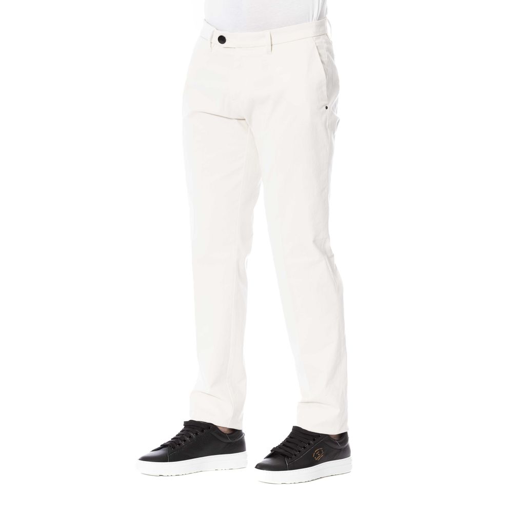 Pantalón Trussardi de algodón blanco para hombre