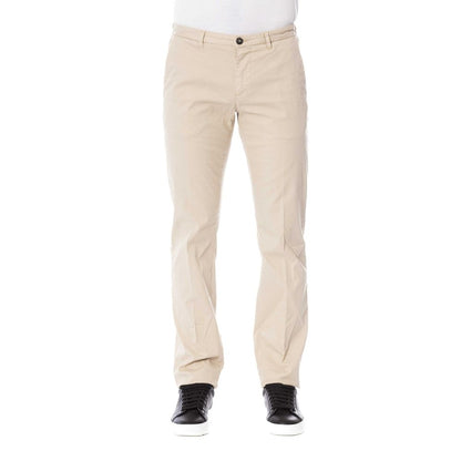 Trussardi Beige Cotton Men's Pants