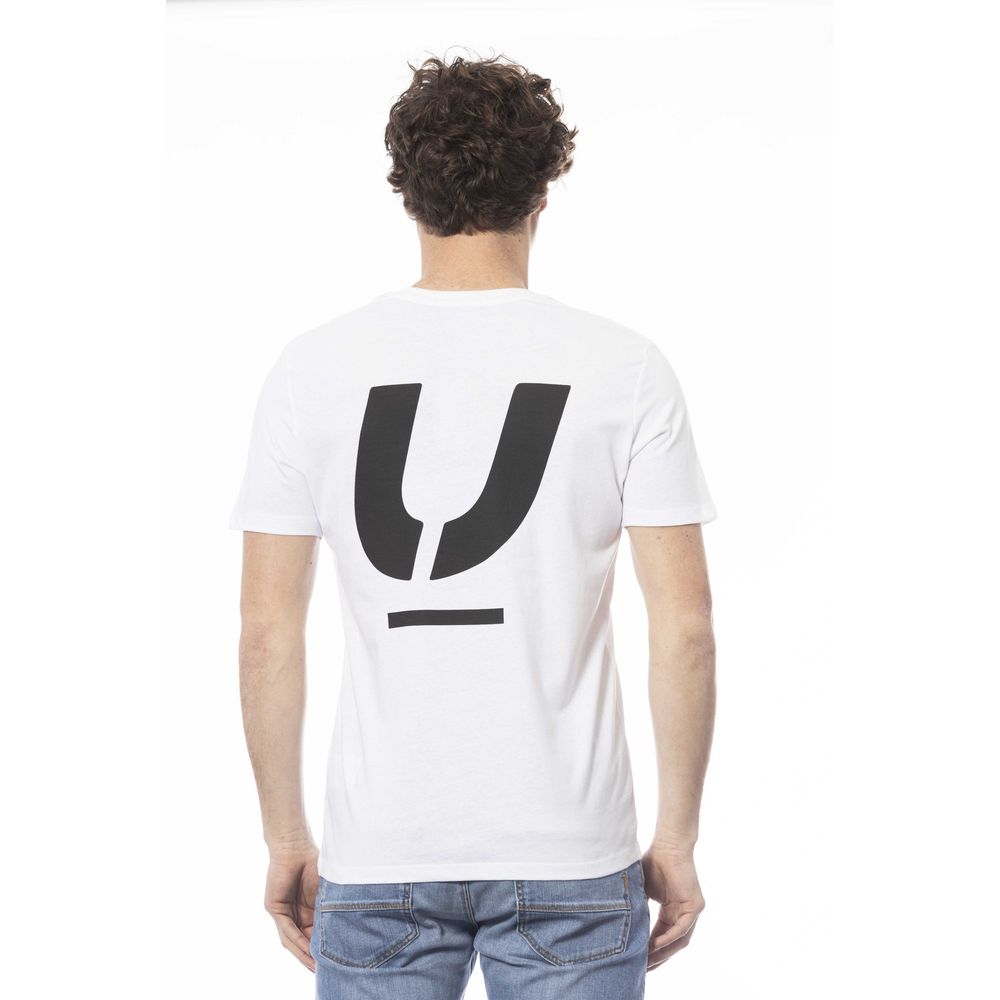 Camiseta de algodón blanca Ungaro Sport para hombre