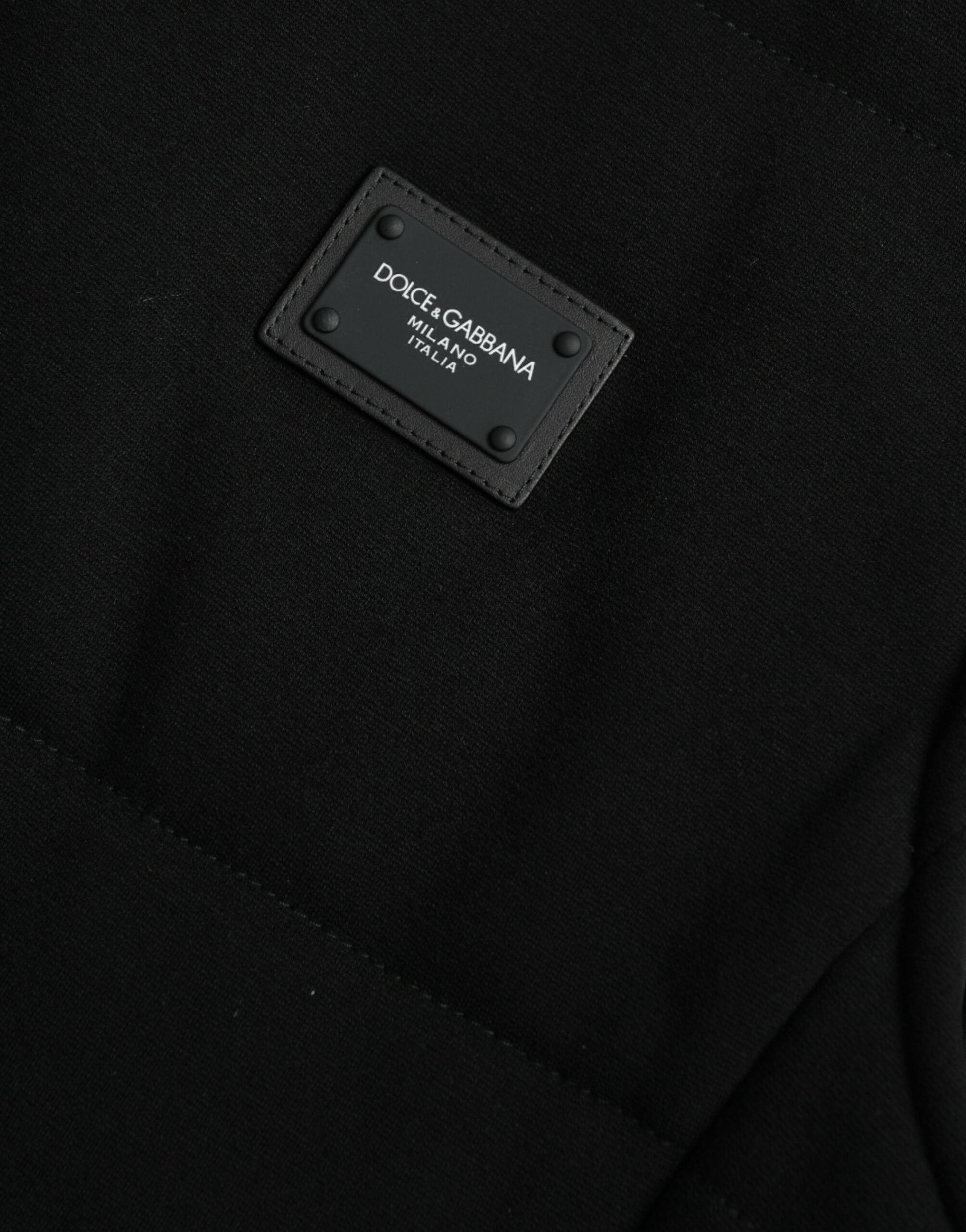 Chaqueta sin mangas elegante negra de Dolce &amp; Gabbana