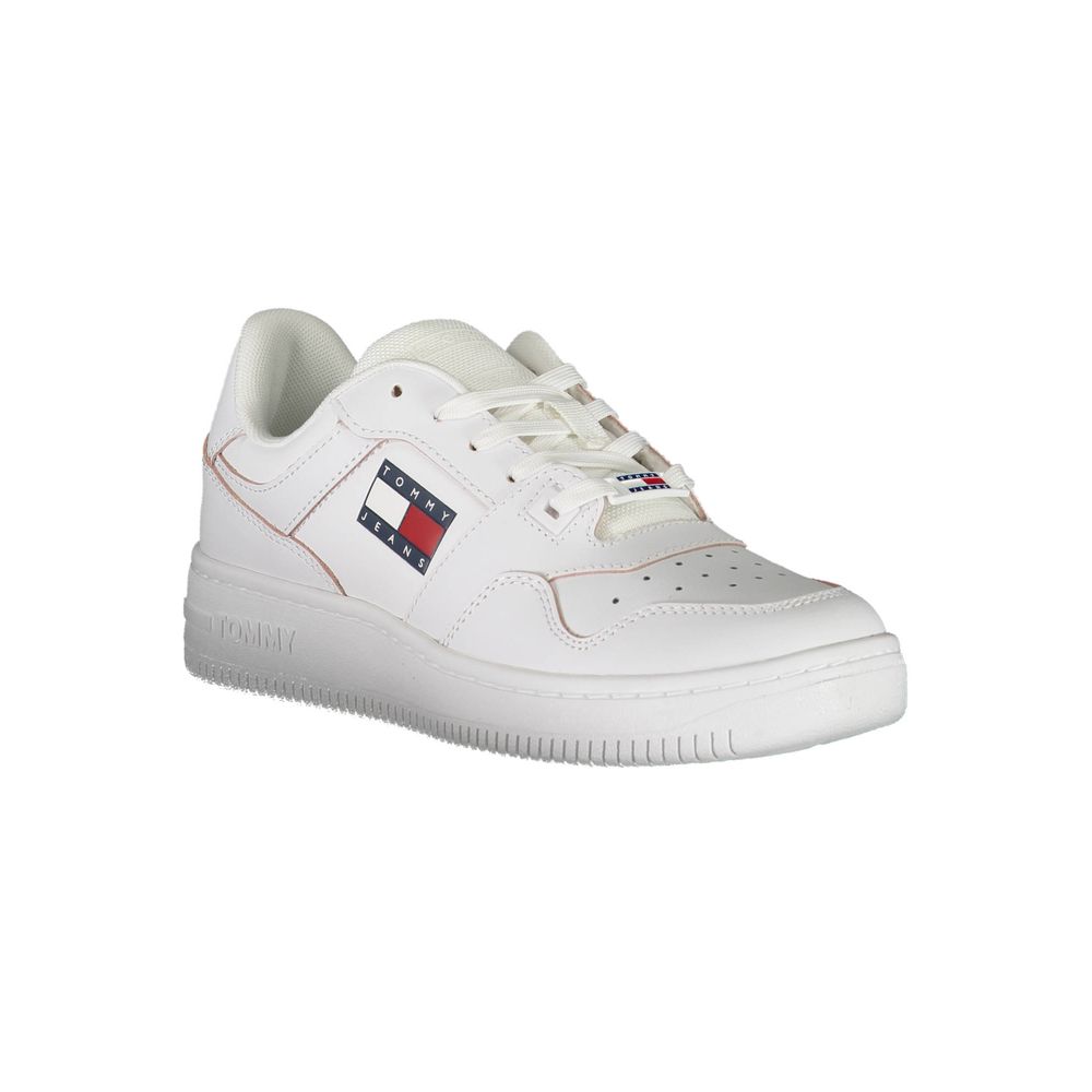 Zapatillas blancas con cordones y detalle en contraste de Tommy Hilfiger Chic