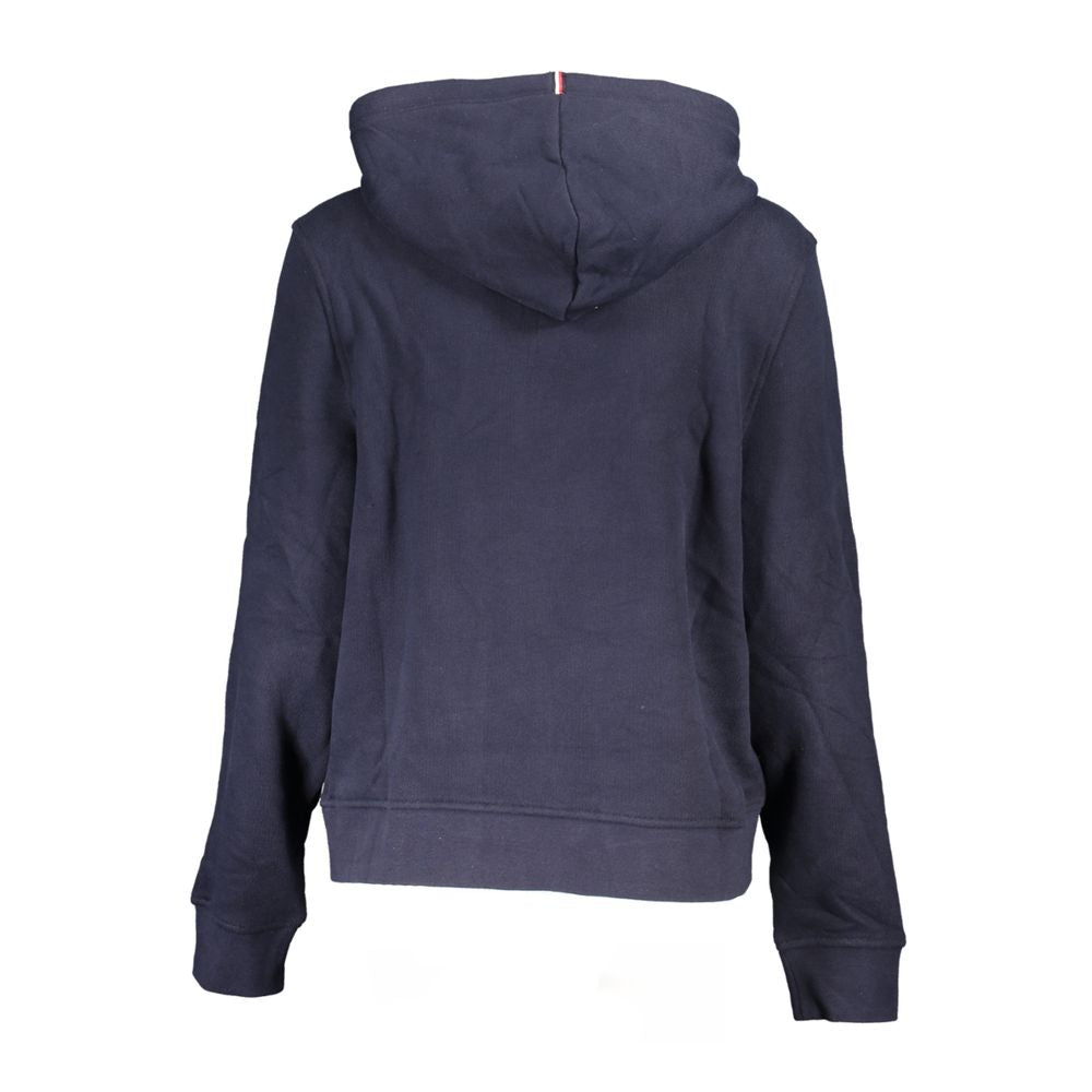 Sudadera con capucha azul elegante de Tommy Hilfiger