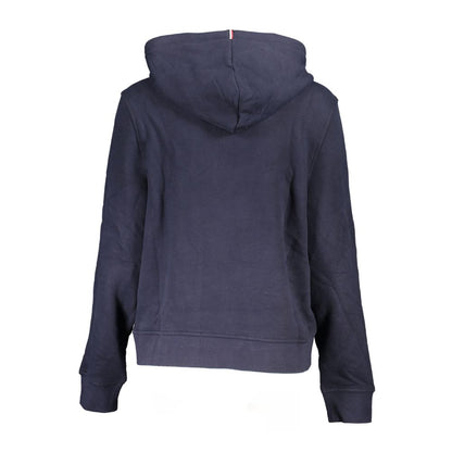 Sudadera con capucha azul elegante de Tommy Hilfiger