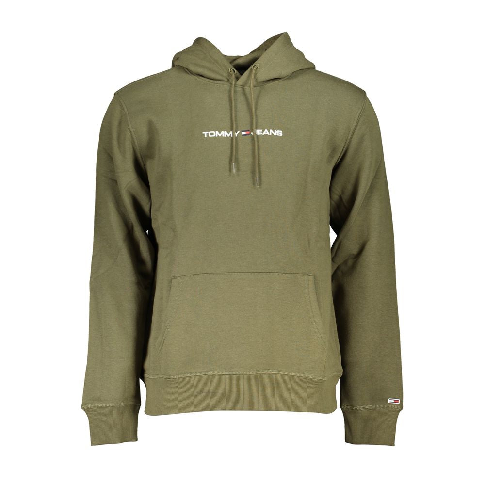 Sudadera con capucha verde Tommy Hilfiger Chic Fleece