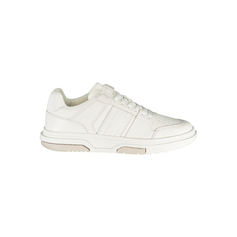 Zapatillas con cordones en contraste de Tommy Hilfiger en color blanco