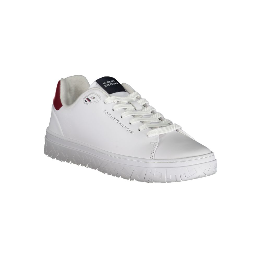 Zapatillas clásicas blancas con detalles en contraste de Tommy Hilfiger