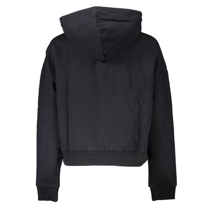 Sudadera con capucha de polar negra Napapijri Chic