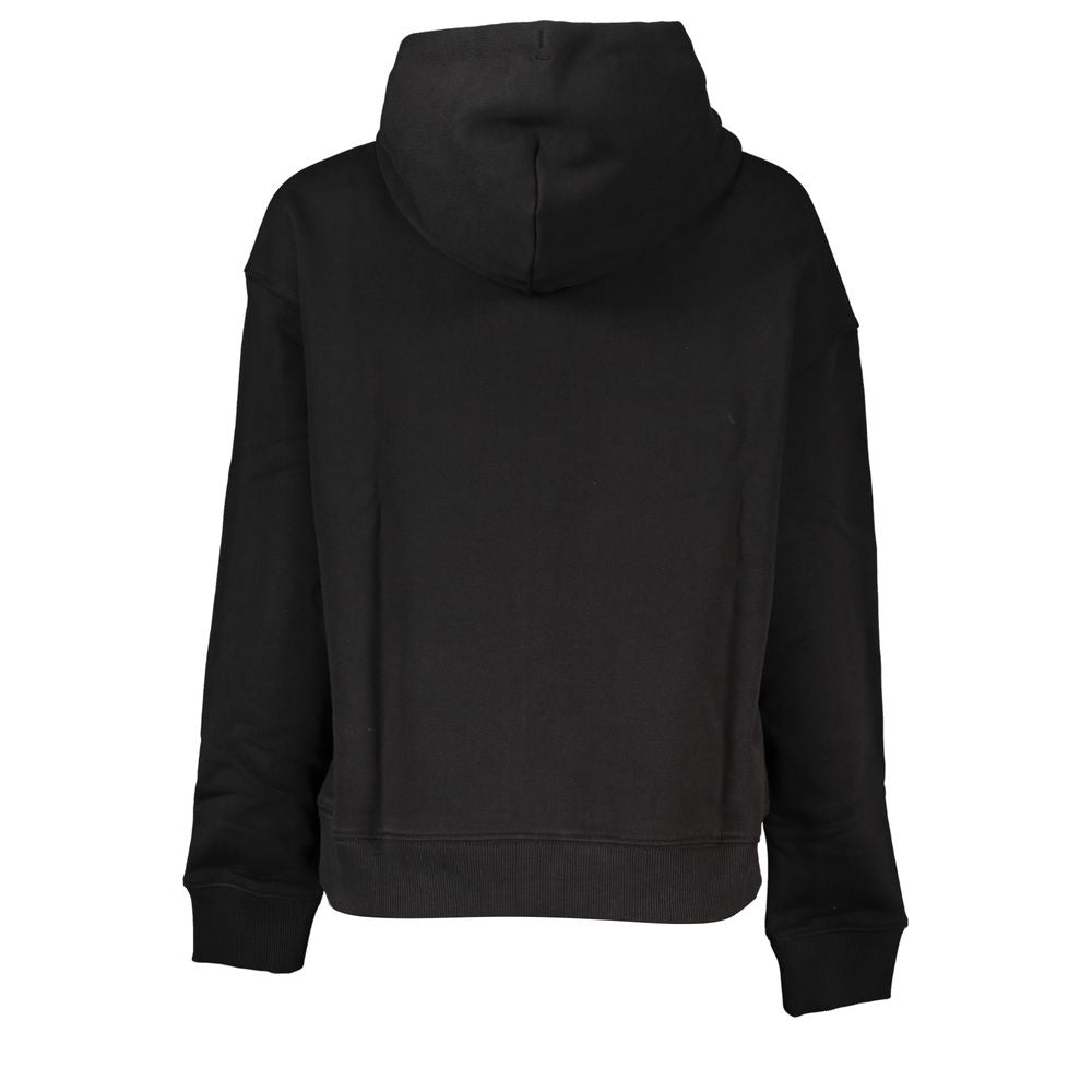Sudadera con capucha negra elegante de Tommy Hilfiger
