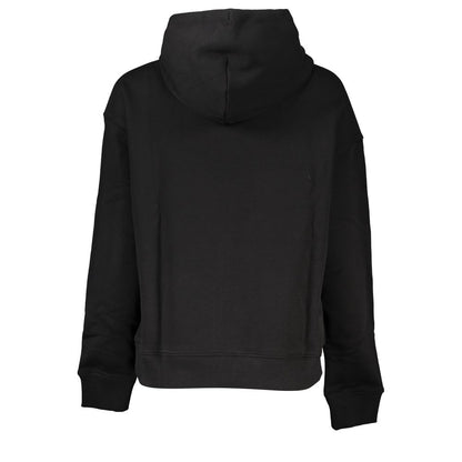 Sudadera con capucha negra elegante de Tommy Hilfiger