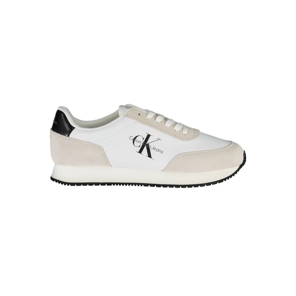 Zapatillas Calvin Klein Sophisticated blancas con detalles en contraste