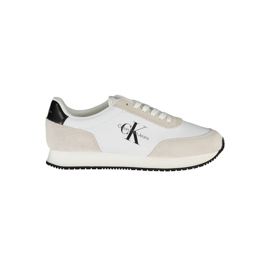 Zapatillas Calvin Klein Sophisticated blancas con detalles en contraste