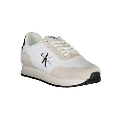 Zapatillas Calvin Klein Sophisticated blancas con detalles en contraste