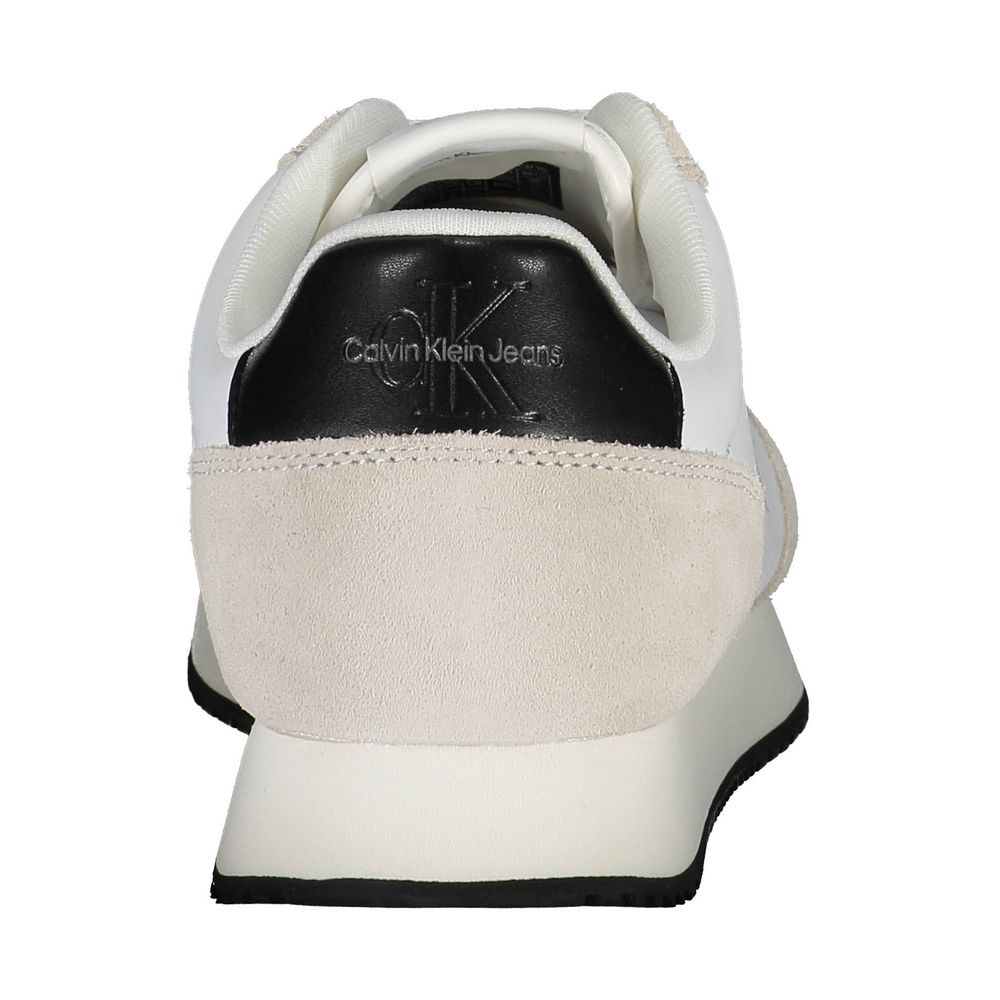 Zapatillas Calvin Klein Sophisticated blancas con detalles en contraste