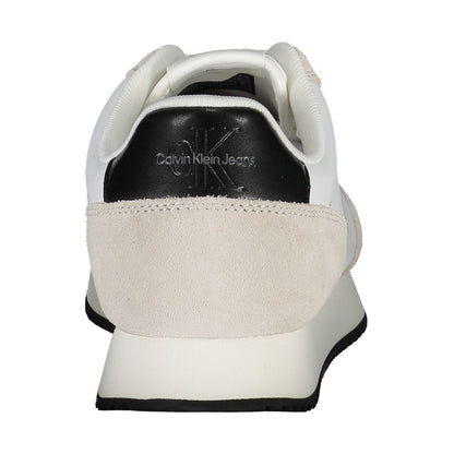 Zapatillas Calvin Klein Sophisticated blancas con detalles en contraste