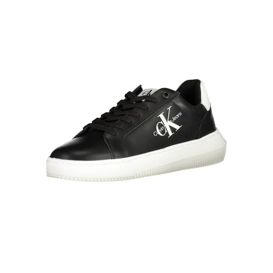 Zapatillas deportivas con cordones Calvin Klein Sleek negras