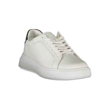Zapatillas deportivas con cordones y contraste en blanco de Calvin Klein