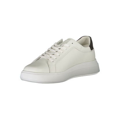 Zapatillas deportivas con cordones y contraste en blanco de Calvin Klein