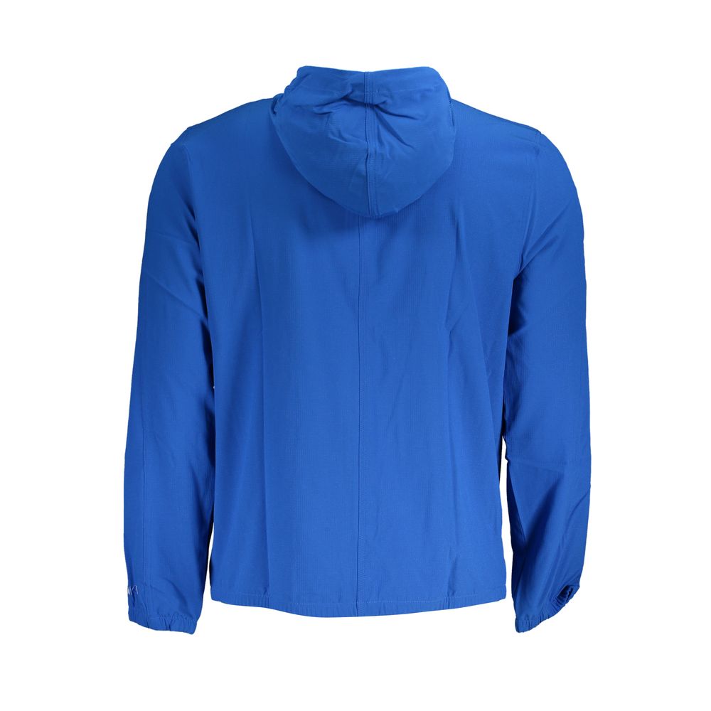 Chaqueta deportiva con capucha elegante de Calvin Klein en azul vibrante