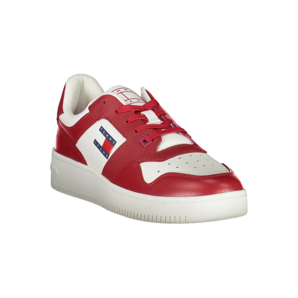 Zapatillas Tommy Hilfiger de piel rosa para hombre