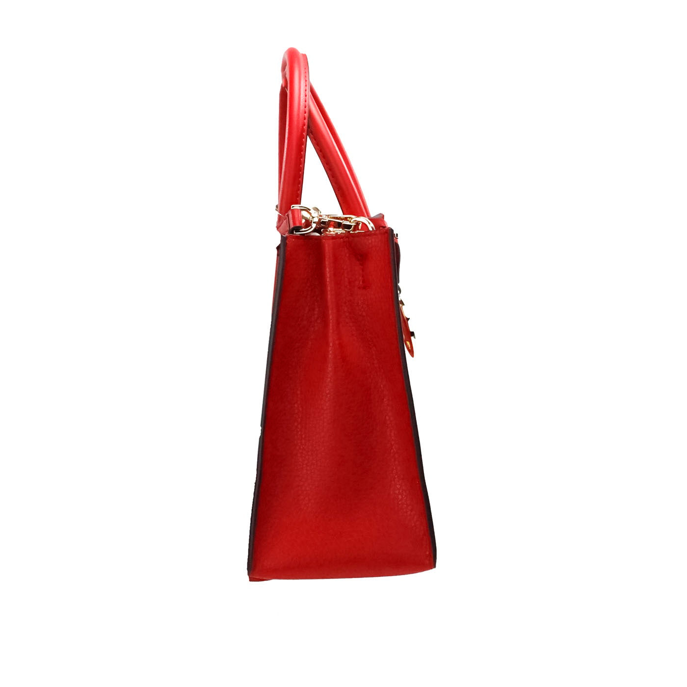 Bolso bandolera tipo mensajero Mercer de piel granulada en rojo brillante de tamaño mediano de Michael Kors