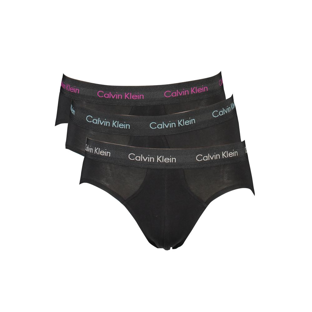 Pack de tres calzoncillos para hombre Calvin Klein Sleek con detalles en contraste
