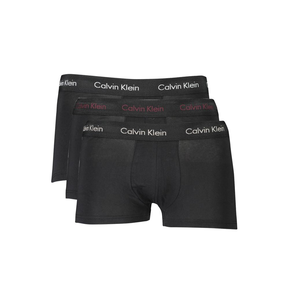 Conjunto de calzoncillos tipo bóxer de algodón elástico tricolor de Calvin Klein