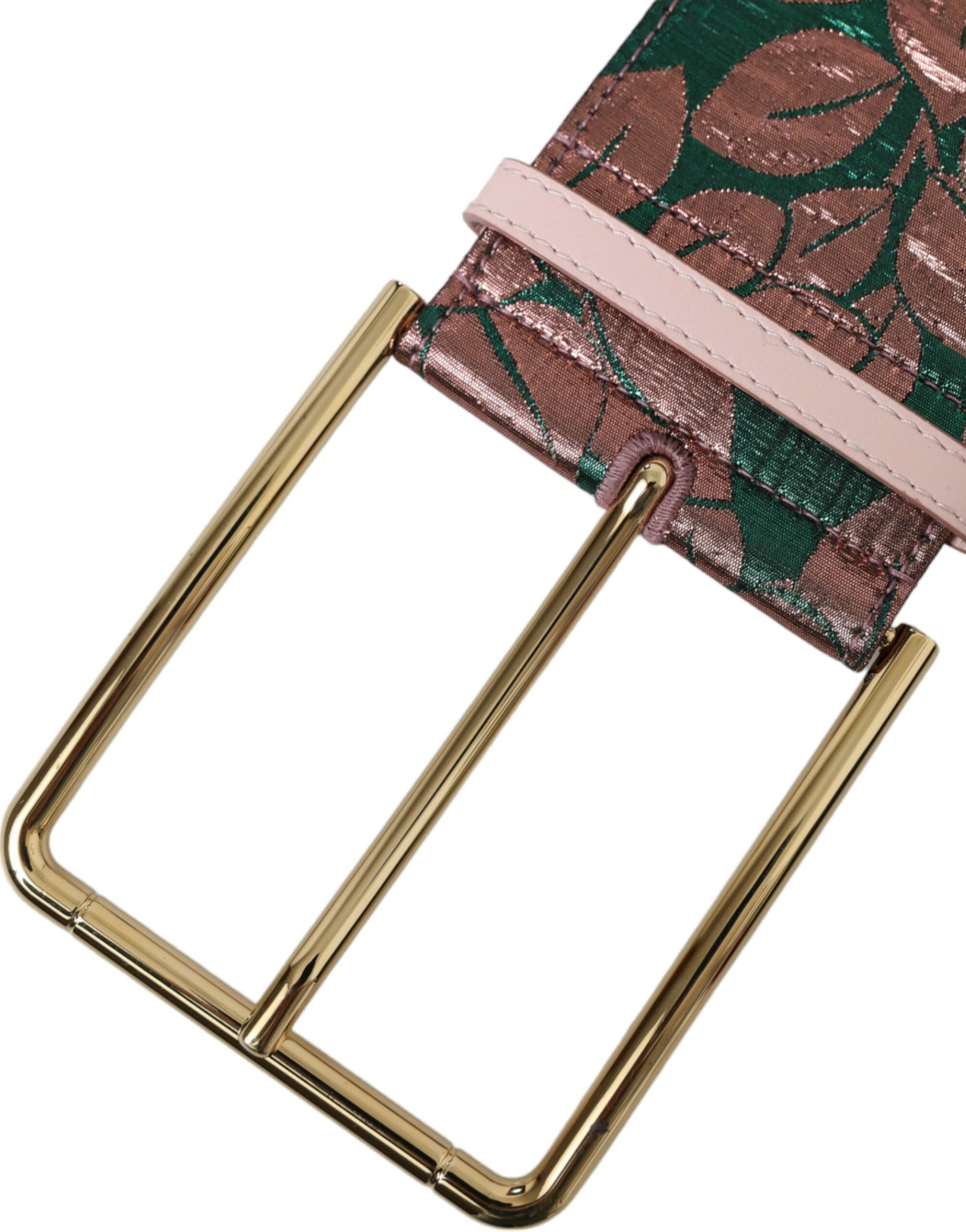 Cinturón llamativo de cintura alta multicolor de Dolce &amp; Gabbana