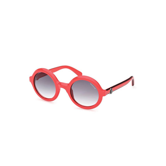 Gafas de sol Moncler Chic con lentes redondas y detalles en contraste