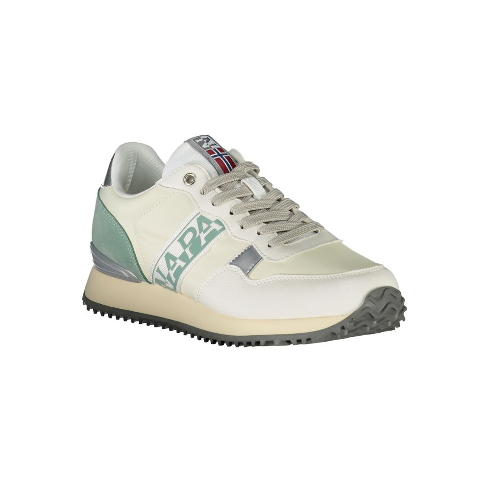 Zapatillas deportivas con cordones y detalle en contraste en color blanco Napapijri Chic