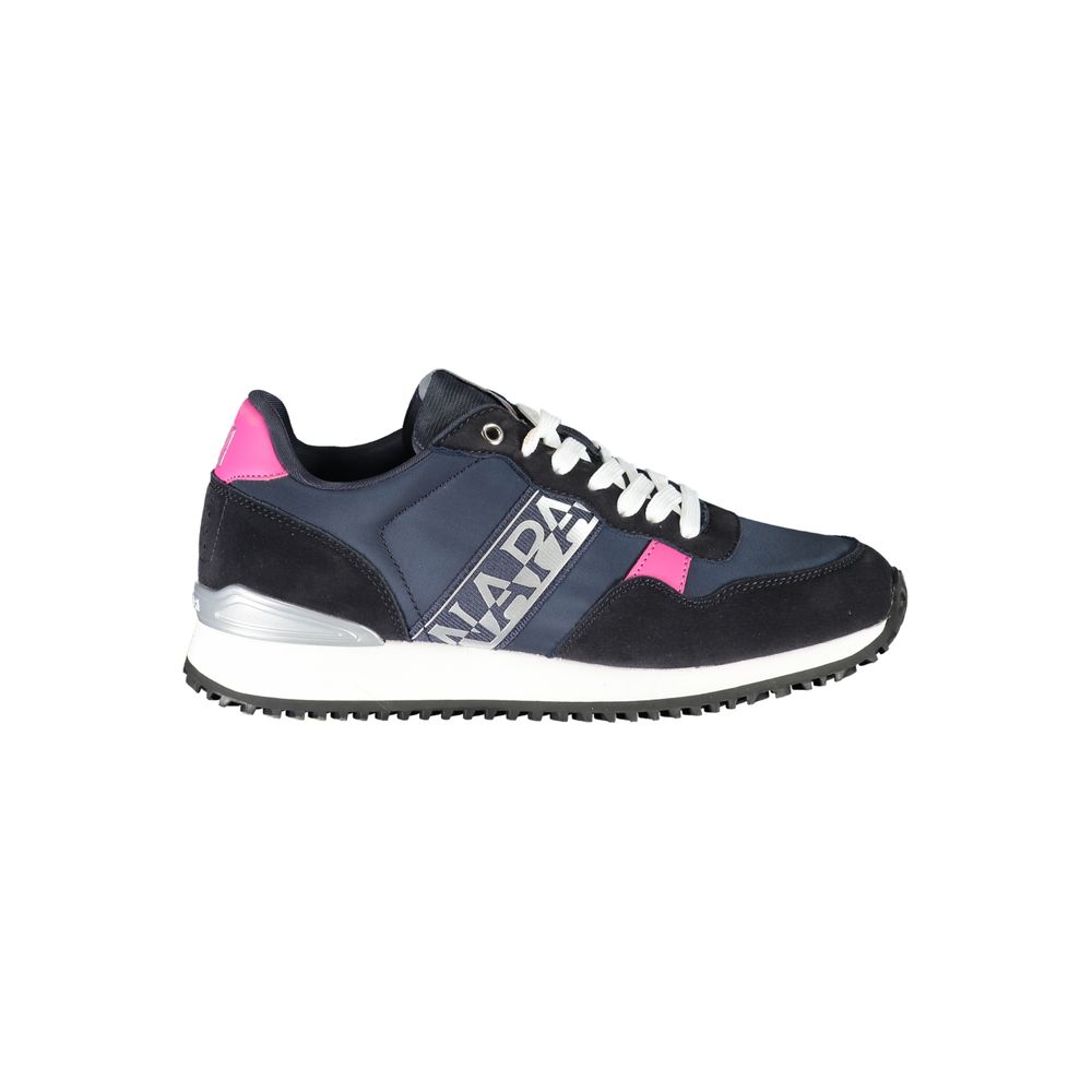 Zapatillas deportivas elegantes con cordones en color azul de Napapijri