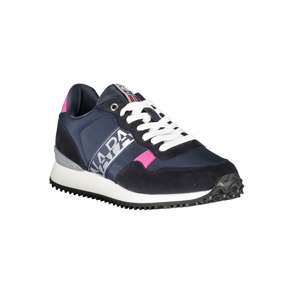 Zapatillas deportivas elegantes con cordones en color azul de Napapijri