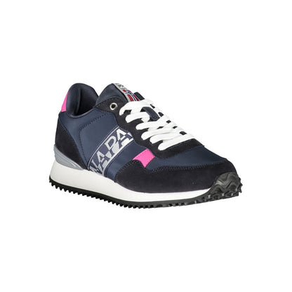 Zapatillas deportivas elegantes con cordones en color azul de Napapijri