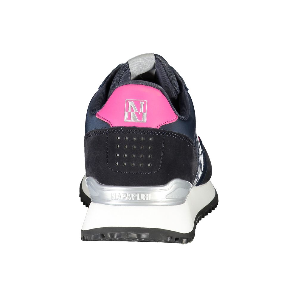 Zapatillas deportivas elegantes con cordones en color azul de Napapijri